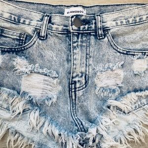 GLAMOROUS Denim Cutoff Shorts